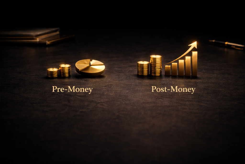 فهم التمويل في الشركات: ما الفرق بين Pre-Money و Post-Money؟
